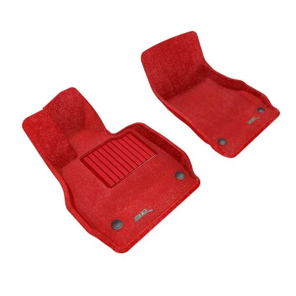 3D MAXpider Floor Mats Corvette / Corvette E-Ray C8 (20-24) Premium Perfect Fit Carpet Series – Complete Set