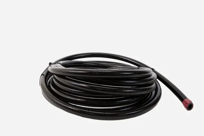 Aeromotive PTFE SS Braided Fuel Hose – Black Jacketed – AN-10 x 4ft