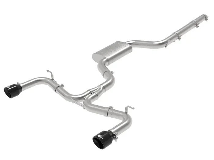 aFe MACHForce XP 3in-2.5in SS Exhaust Cat-Back 18-19 Volkswagen GTI (MK7.5) L4-2.0L (t) – Black