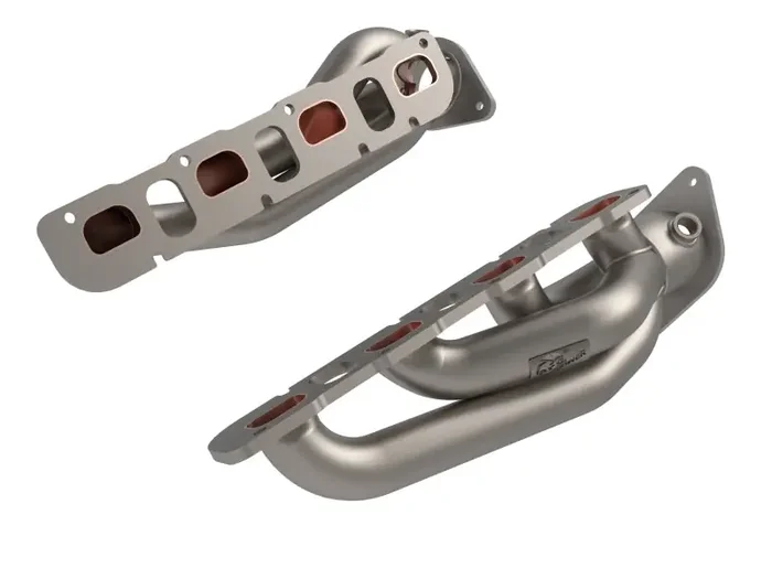 aFe Twisted Steel 2021+ Jeep Wrangler 392 JL 6.4L V8 Headers – Titanium Cerakote