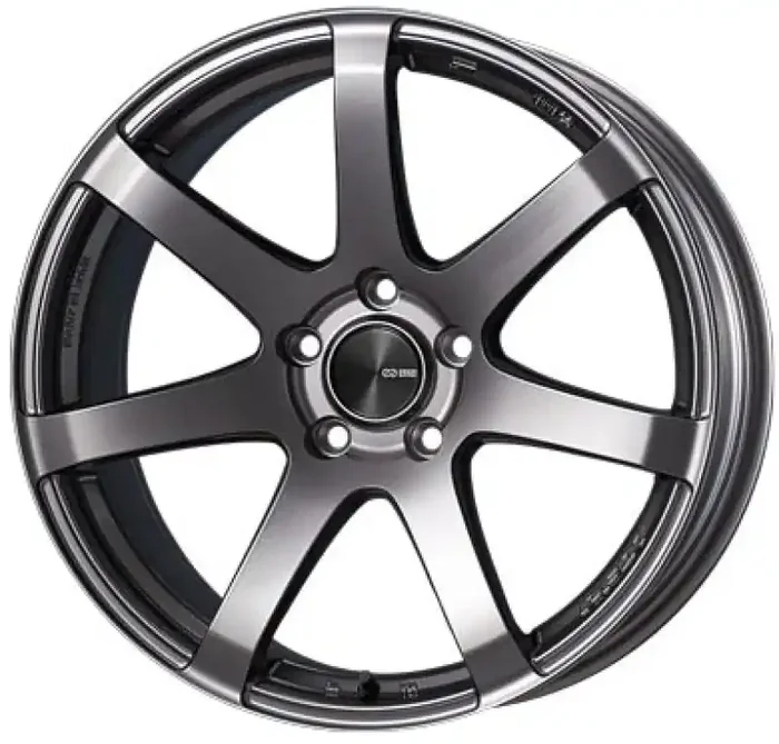 Enkei PF07 17×7.5 5×114.3 45mm Offset Dark Silver Wheel *Special Order/No Cancel*