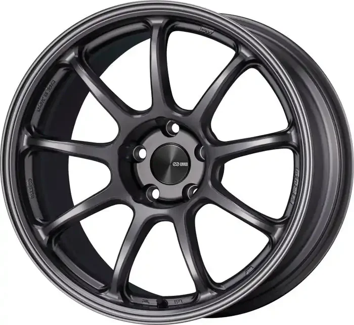 Enkei PF09 18×9 5×114.3 42mm Offset 75mm Bore Dark Silver Wheel
