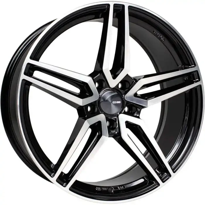 Enkei Victory 18×8 5×114.3 40mm Offset 72.6mm Bore Black Machined Wheel