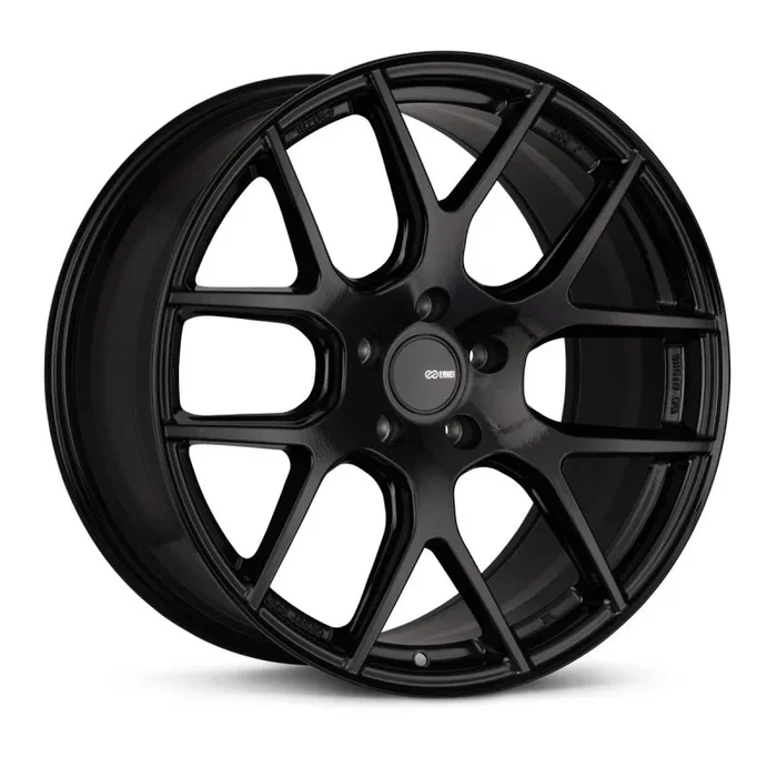 Enkei XM-6 20×8.5 5×120 40mm Offset 72.6mm Bore Gloss Black Wheel