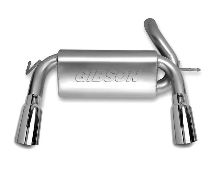 Gibson 07-17 Jeep Wrangler JK Sport 3.6L 2.5in Cat-Back Dual Split Exhaust – Stainless