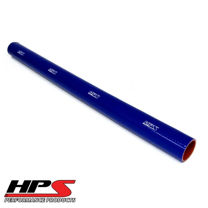 HPS 1-3/8 ” ID , 3 Feet Long High Temp 4-ply Reinforced Silicone Coolant Tube Hose Blue (35mm ID)