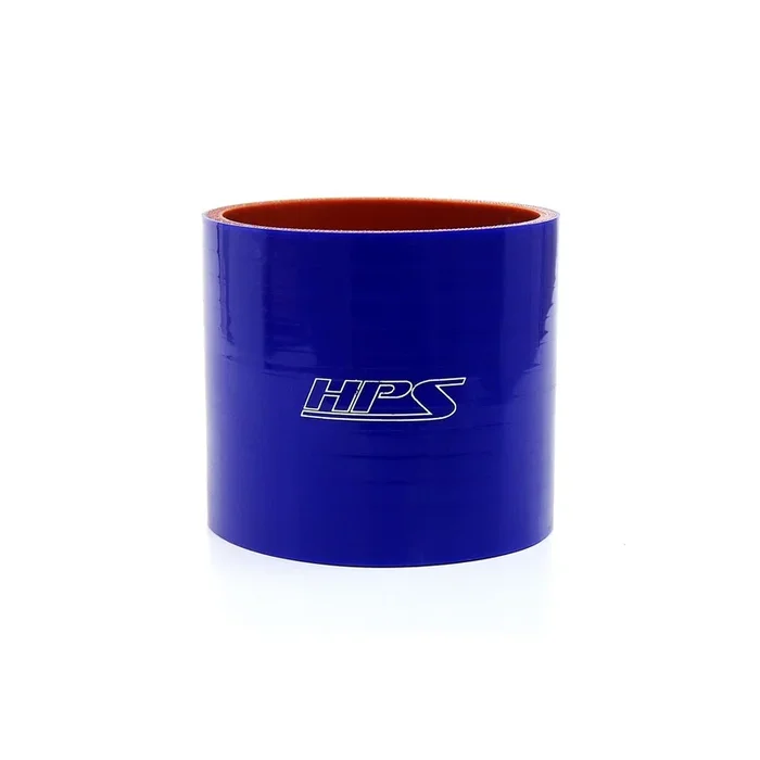 HPS 2.25 ” ID , 6 ” Long High Temp 4-ply Reinforced Silicone Straight Coupler Hose Blue (57mm ID , 152mm Length)