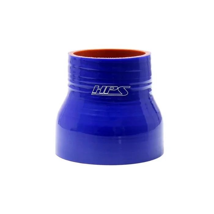 HPS 2 ” – 2.5 ” ID , 3 ” Long High Temp 4-ply Reinforced Silicone Reducer Coupler Hose Blue (51mm – 63mm ID , 76mm Length)