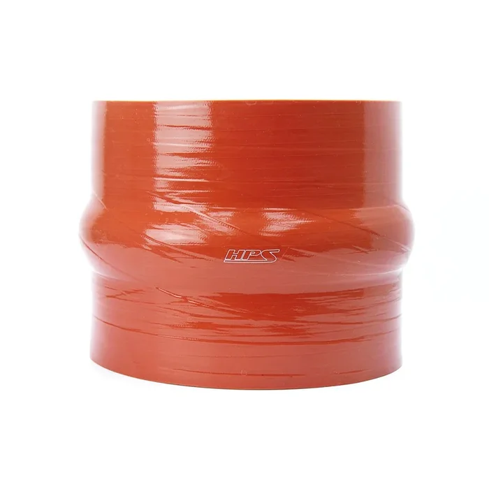 HPS 6.5 ” ID , 6 ” Long High Temp 6-ply Aramid Reinforced Silicone Hump Coupler Hose Orange (165mm ID , 152mm Length)
