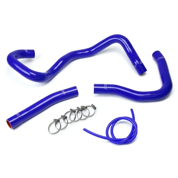 HPS Blue Reinforced Silicone Radiator Hose Kit Coolant for Mitsubishi 2008-2017 Lancer 2.0L 2.4L DE ES GTS