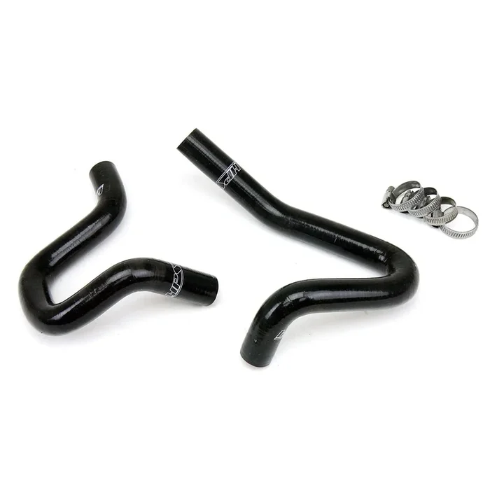 HPS Reinforced Black Silicone Heater Hose Kit Coolant for Hyundai 10-14 Genesis Coupe 2.0T Turbo 4Cyl