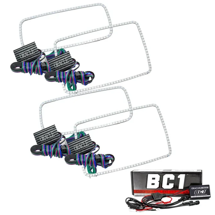 Oracle Ford F250 08-10 Halo Kit – ColorSHIFT w/ BC1 Controller SEE WARRANTY