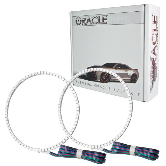 Oracle Ford Mustang 10-12 LED Fog Halo Kit – V6 Grille Fogs – ColorSHIFT SEE WARRANTY