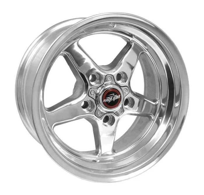 Race Star 92 Drag Star 15×8.00 5×4.50bc 4.50bs Direct Drill Polished Wheel