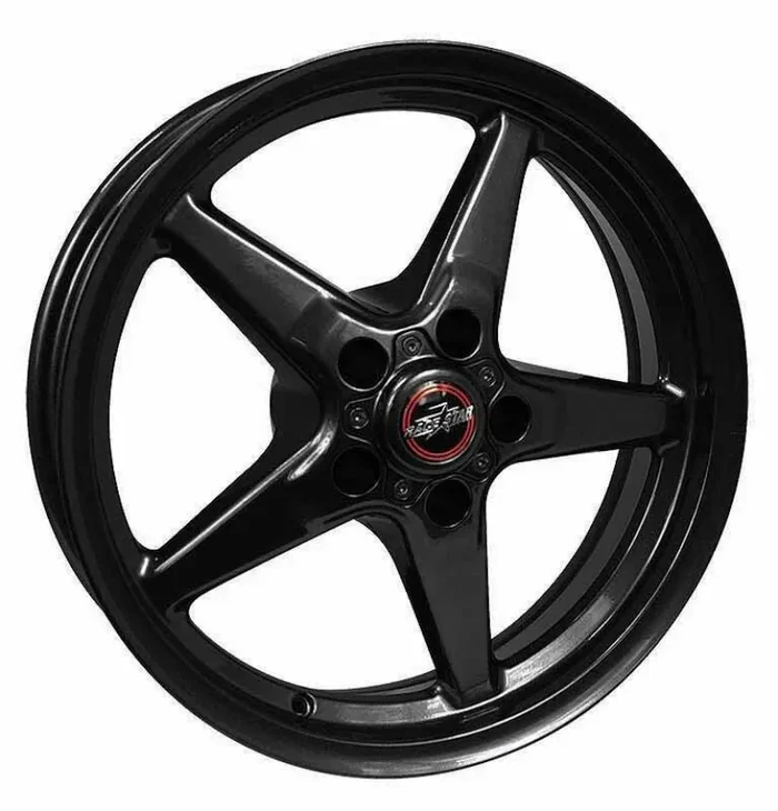 Race Star 92 Drag Star 17×4.50 5×4.75bc 2.25bs Direct Drill Gloss Black Wheel