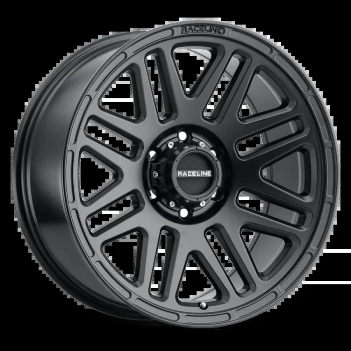 Raceline 944B Outlander 14x6in / 5×114.3 BP / 0mm Offset / 3.19mm Bore – Satin Black Wheel