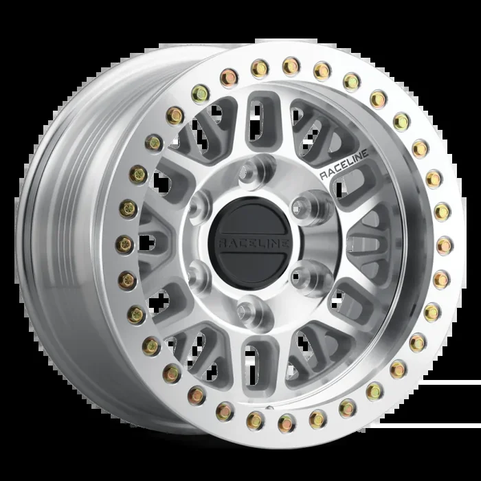 Raceline RT951M Ryno 17x9in / 6×139.7 BP / -38mm Offset / 106.1mm Bore – Machined Beadlock Wheel