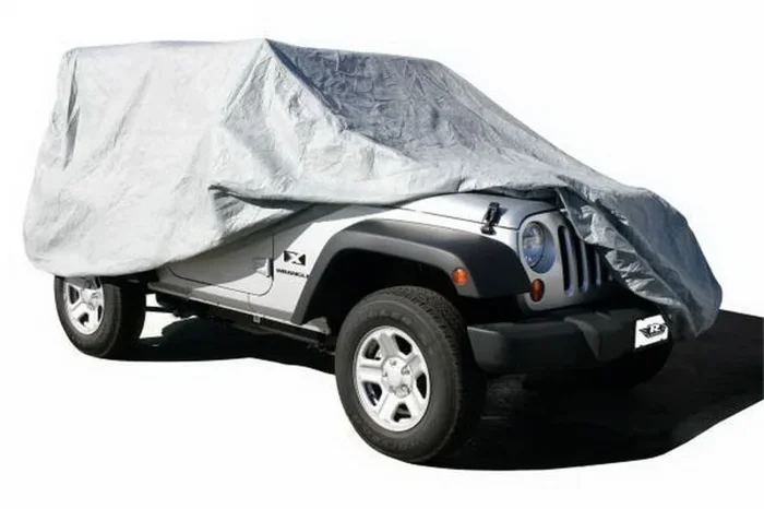 Rampage 2007-2018 Jeep Wrangler(JK) Car Cover – Grey