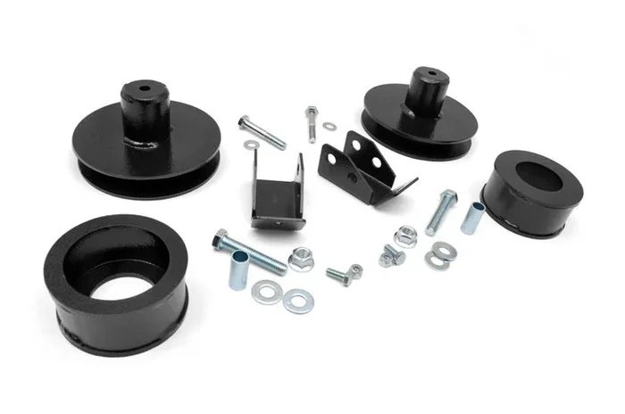 Rough Country Lift Kit Jeep Wrangler TJ 4WD (97-06) 2 ” Suspension Lift Kit w/ Coil Spring Spacers