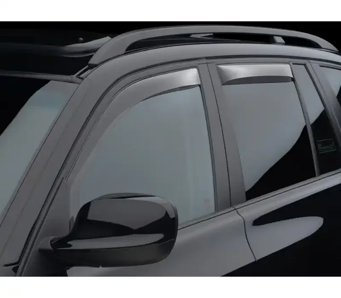 WeatherTech Front and Rear Side Window Deflectors Subaru Forester – Dark Smoke 82735