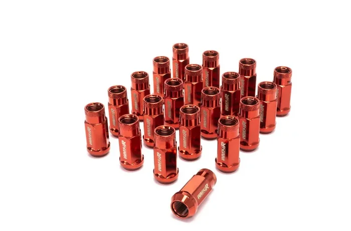 Wheel Mate WM14R 14×1.50 Lug Nuts Red 20 PCS